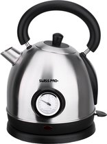 Swiss Pro+ SP-WK2200BS | Retro Waterkoker 1.8L | 2200W - Zilver