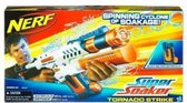 nerf super soaker tornado strike - schiet tot 6 meter ver met een draaiende straal