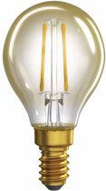 EMOS Vintage LED Filament MULTIPACK 2x P45 - 2W E14 Kaarslicht 2200K | Vervangt 18W