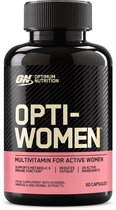 Optimum Nutrition Opti-Women - Multivitamine Vrouw - Vitamines, Mineralen en Plantenextracten - 60 capsules