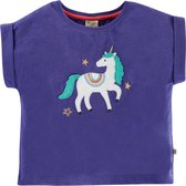 Frugi Sophia Slub T-Shirt Meisjes T-shirt - Maat 92