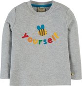 Frugi Chatter Appliqué Top Unisex T-shirt - Maat 110