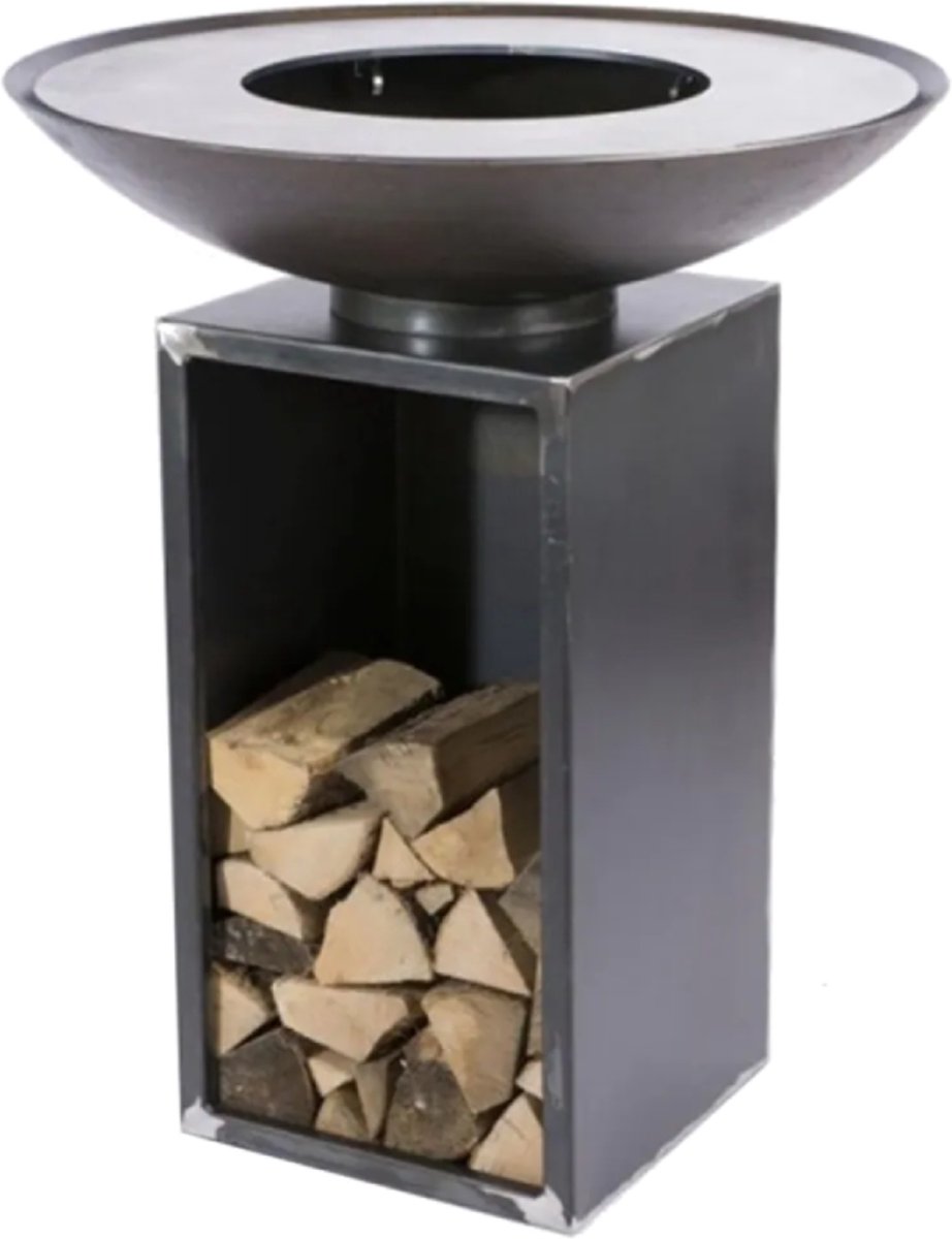 RedFire Onyx Classic Vuurschaal BBQ - Ø 80 cm - Zwart