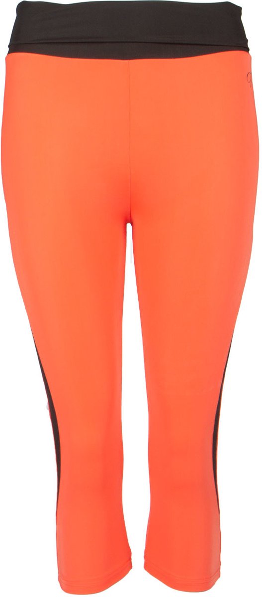 Papillon Sportlegging Dames Polyester/elastaan Oranje/zwart Maat S — afbeelding 2