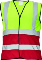 CRV Lynx Duo Signalisatie Verkeersvest 03030115 - Fluo Geel/Rood - L