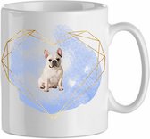 Mok franse bulldog 1.3| Hond| Hondenliefhebber | Cadeau| Cadeau voor hem| cadeau voor haar | Beker 31 CL
