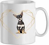 Mok Chihuahua 2.4| Hond| Hondenliefhebber | Cadeau| Cadeau voor hem| cadeau voor haar | Beker 31 CL