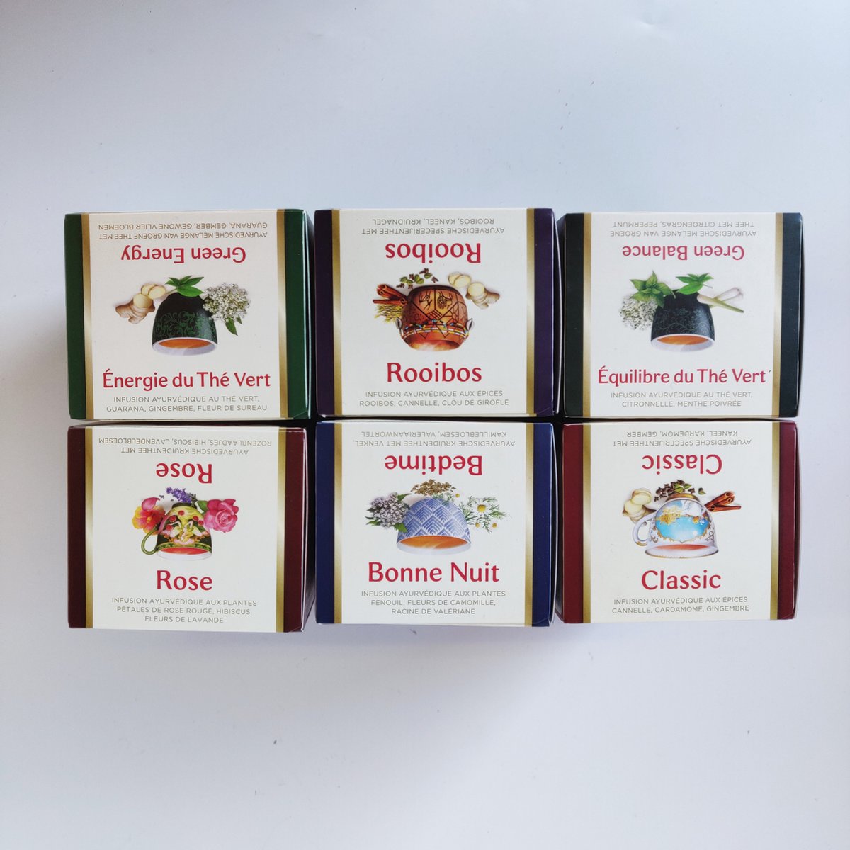 Coffret cadeau Yogi Tea - Choco et Maca chai - tisane avec tasse à