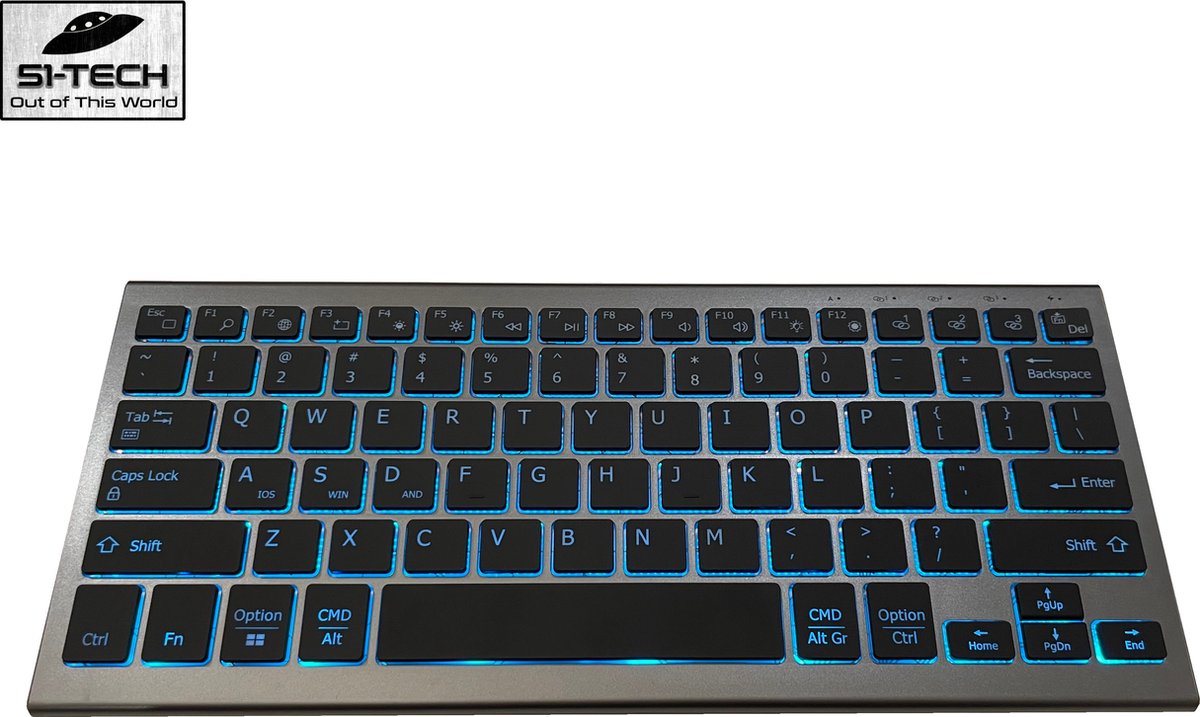 51-Tech Multiverse Draadloos toetsenbord Verlicht RGB Oplaadbaar