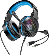 HOCO bedrade Gaming headset W104 blauw - 3.5mm jack