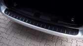 Bumperbeschermer Mercedes Vito, V-klasse (W447) 2014- RVS profiel carbon look (zonder omgebogen rand)