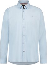 Twinlife Heren Essential - Overhemden - Lichtgewicht - Elastisch - Blauw - 3XL