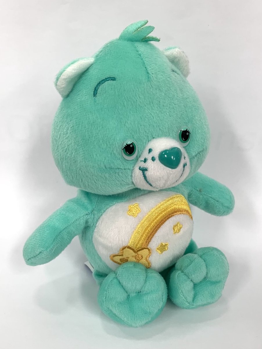 Care Bears - Troetelbeer knuffel - 25 cm - Turquoise - Pluche