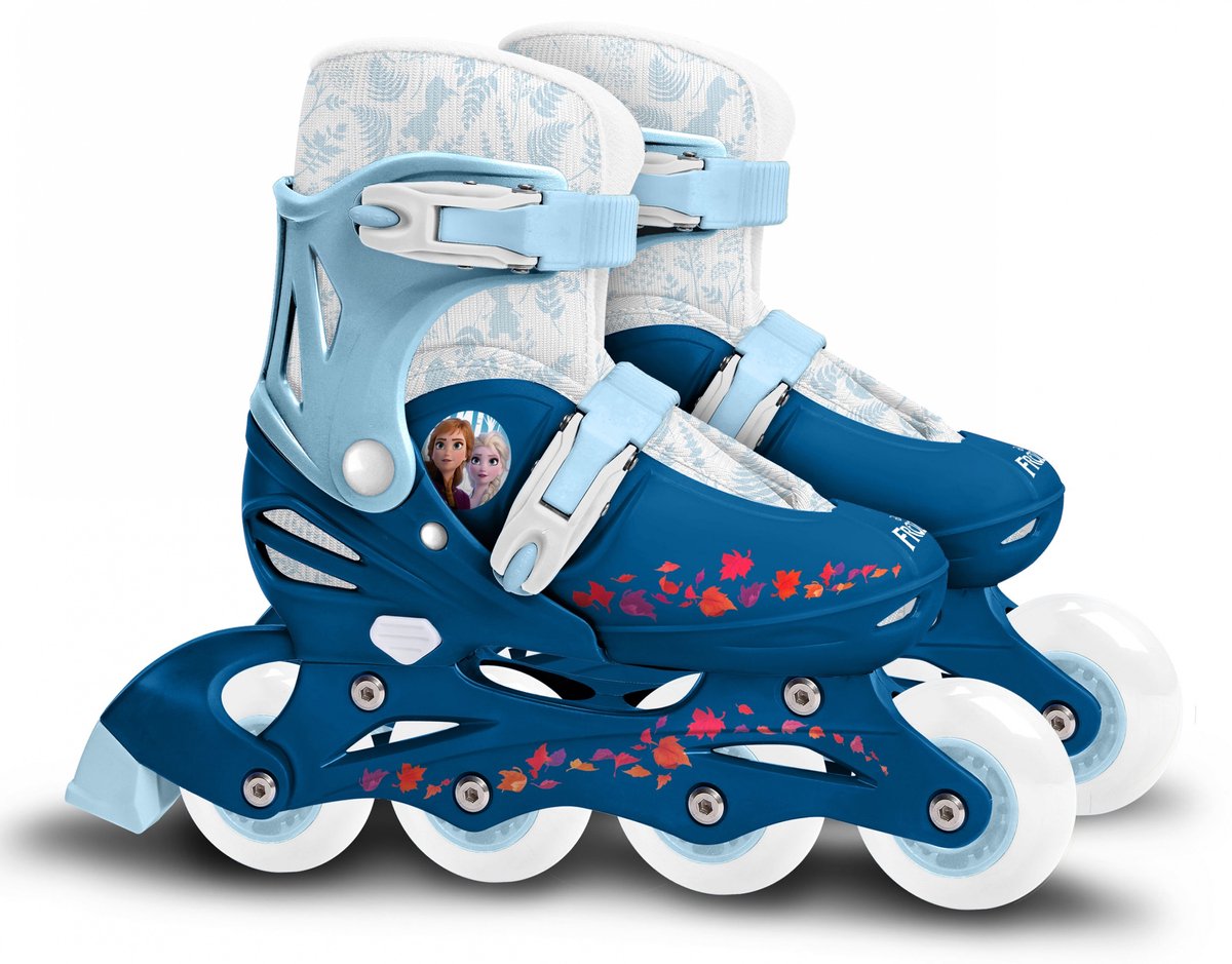 Disney Inline Skates Frozen 2 Hardboot Wit/blauw Maat 30-33