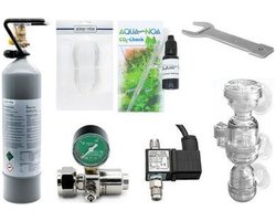 Aqua-Noa CO2 set 400 basic M - Met Magneetventiel - Voor Aquaria tot 400 Liter -