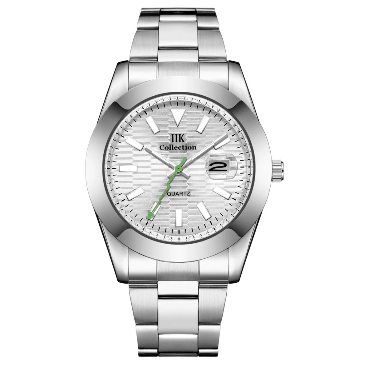 Soraro HK Horloge | Zilverkleurig | Quartz | Wit Dial | 41mm | Valentijn | Valentijnscadeau