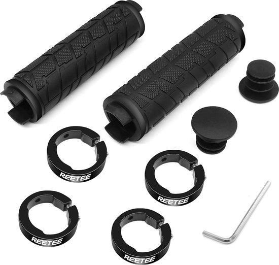 ECSiNG 4 Puños para Manillar de Bicicleta de 22,2 X 75 Mm Compatible con Shimano RevoShift SL-RS35 ECSiNG 4 Puños para Manillar de Bicicleta de 22,2 X 75 Mm Compatible con Shimano RevoShift SL-RS35