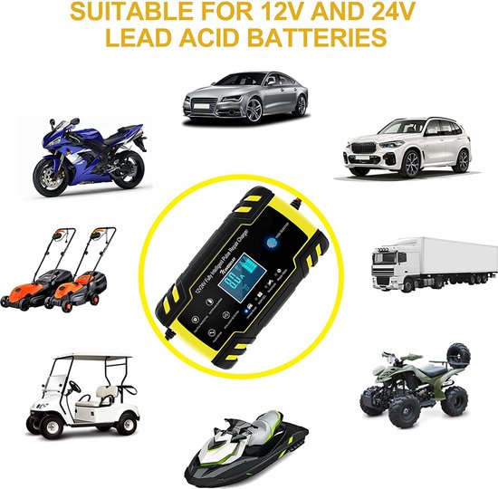 Chargeur de batterie voiture ,camping car , camion 12v / 24v