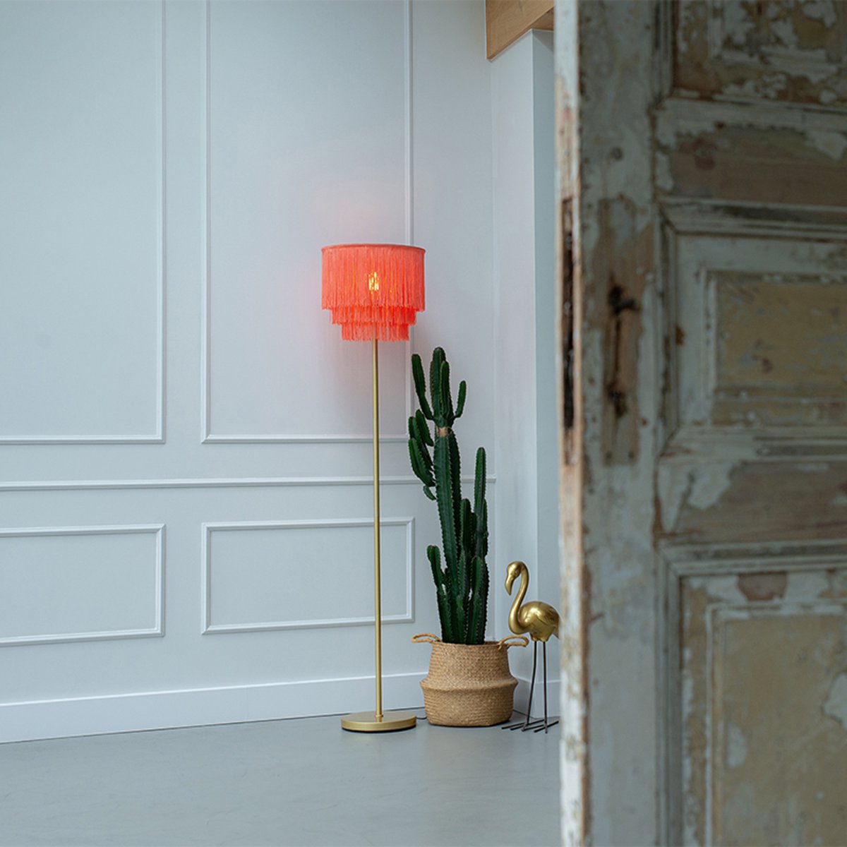 QAZQA franxa - Oosterse Vloerlamp thumbnail 4