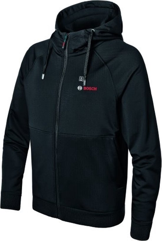 BOSCH GHH 12+18V - Verwarmde Hoodie - Zwart - Maat XXXL