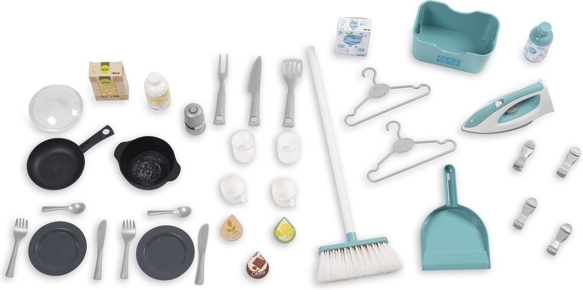 Smoby Tefal 2-in-1 Clean Keuken - speelkeuken — afbeelding 16