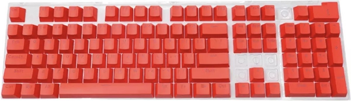 Mechanisch toetsenbord toetsen (Alleen toetsen) - Backlight mogelijk - Rood - Cherry MX