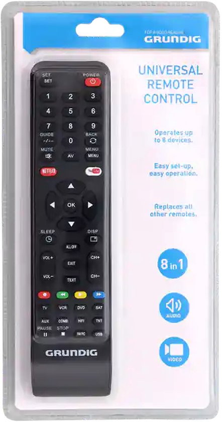 TV Grundig Télécommande de remplacement pour GRUNDIG P37340 