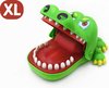 Afbeelding van het spelletje XL Krokodil met kiespijn drankspel - Bijtende krokodil - volwassen en kinderen - do or drink