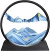 Afbeelding van het spelletje Pico NL® Bewegende Zandkunst Blauw - Zandloper - Decoratieve kunst - 18 x 18 cm