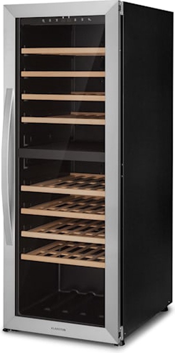 Chal-Tec Wijnkoelkast 2 Zones met Glazen Deur, 77 Flessen - afbeelding 3