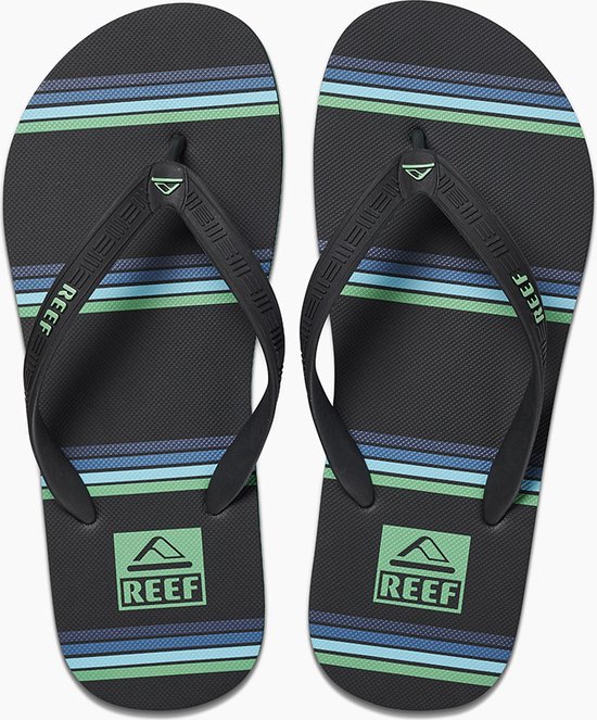 Reef Heren Seaside Prints Slippers Aqua Green Maat EU 43