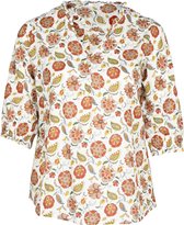 Paprika Dames Hemd met Indische bloemen - Outdoorblouse - Maat 52