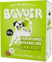 Bravoer Sensationeel Smakelijke Lam & Rijst - Hondenvoer - 12 kilo