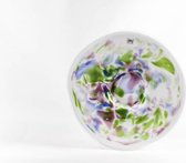 Design schaal plate - Fidrio PASTEL COLOURS - glas, mondgeblazen - diameter 40 cm