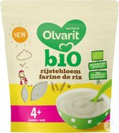 2x Olvarit Granenpap Bio Rijstebloem 4+ Maanden - 180g