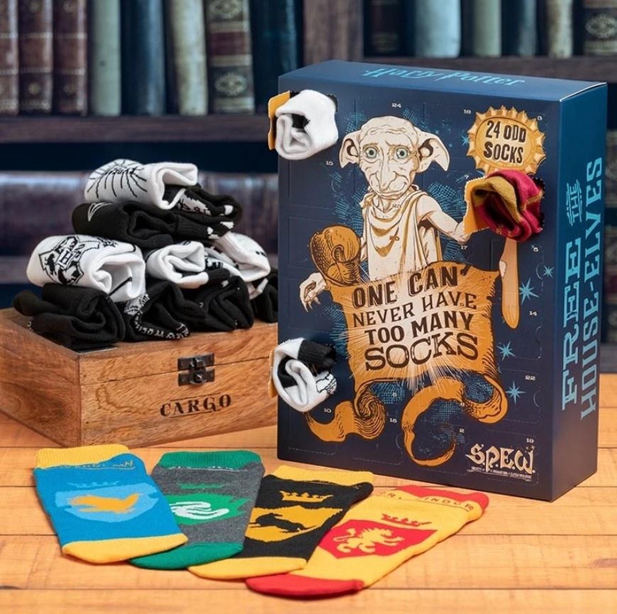 Harry Potter Odd Socks Advent Calendar