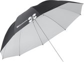 Luxe 150 cm Zwart/Wit Flitsparaplu / Flash Umbrella