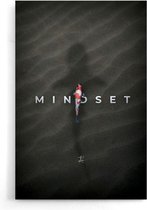 Walljar - Mindset - Muurdecoratie - Poster