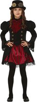 Fiestas Guirca Verkleedjurk Gothic Meisjes Polyester Zwart Mt 5-6 Jaar