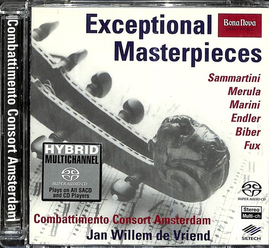 Exceptional Masterpieces - Combattimento Consort Amsterdam -SACD- (Hybride/Stereo/5.1)