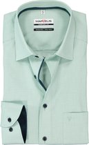 MARVELIS comfort fit overhemd - groen met wit geruit (contrast) - Strijkvrij - Boordmaat: 43