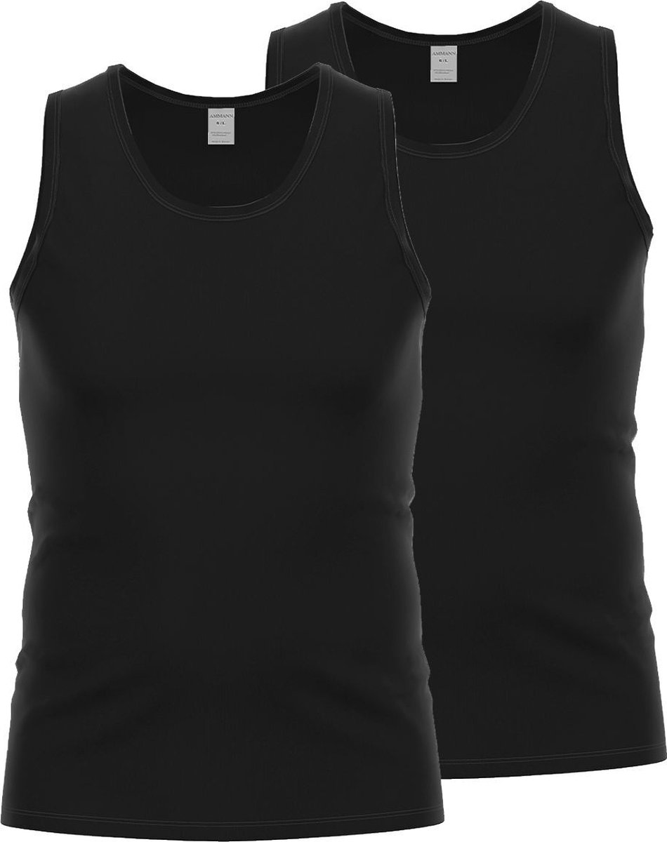 Ammann Heren athletic shirt / onderhemd 2 pack MicroModal