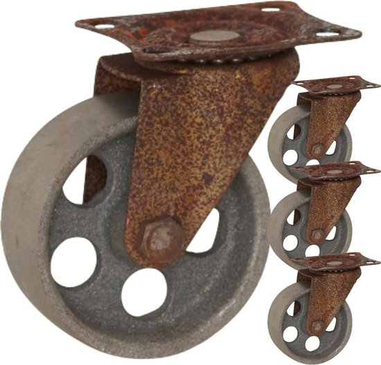 Massief messing Caster, 25 mm antieke stijl wielen, beweegbare zwenkwielen, 360 ° zwenkwiel, Vintage meubels Rubber Caster, Schroef stijl aanpassing Massief messing Caster, 25 mm antieke stijl wielen, beweegbare zwenkwielen, 360 ° zwenkwiel, Vintage meubels Rubber Caster, Schroef stijl aanpassing
