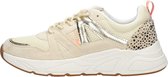 SUB55 Dames sneakers Sneakers Laag - beige - Maat 37