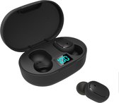 True wireless headset - Zwart  - Bluetooth 5.1 headset - Earbuds - Spatwaterdicht - compatible met IOS en Android - draadloze oordopjes