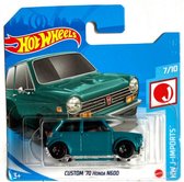 Hot Wheels Custom Honda N600 - Die Cast - 7 cm - Wit