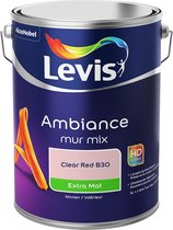 Levis Ambiance Muurverf - Extra Mat - Clear Red B30 - 5L