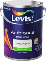 Levis Ambiance Muurverf - Extra Mat - Shady Grey C10 - 5L