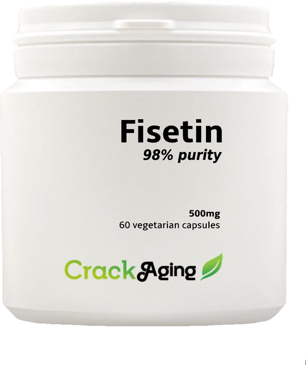 Goedkoopste Fisetine 98 500mg, 60 vegetarische capsules