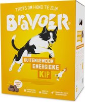 Bravoer Buitengewoon Energieke Kip - Hondenvoer - 15 kilo